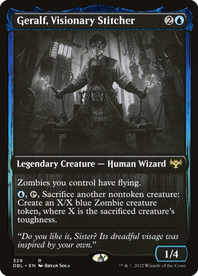 Geralf, Visionary Stitcher (DBL) (328)