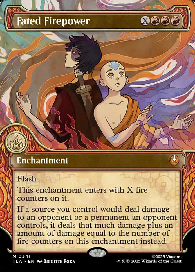 Fated Firepower (TLA) (341) / Borderless / Showcase