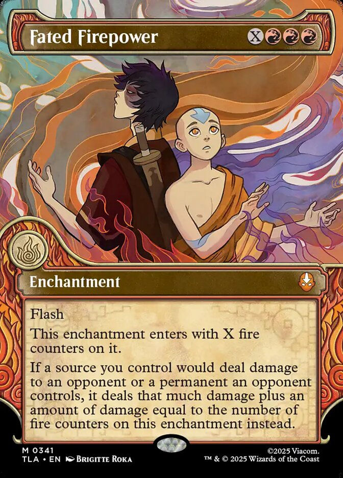 Fated Firepower (TLA) (341) / Borderless / Showcase