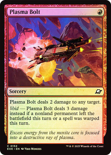 Plasma Bolt (EOE) (152) / Foil