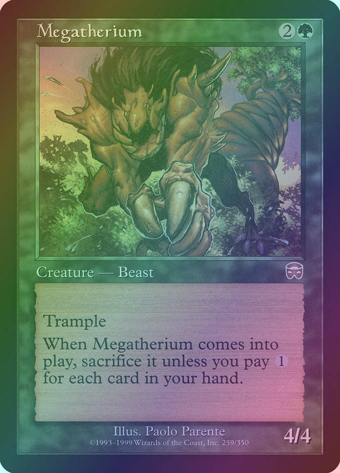 Megatherium (MMQ) (259) / Foil