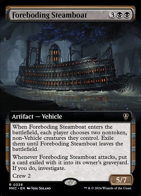 Foreboding Steamboat (mkc) (338) / Extended Art