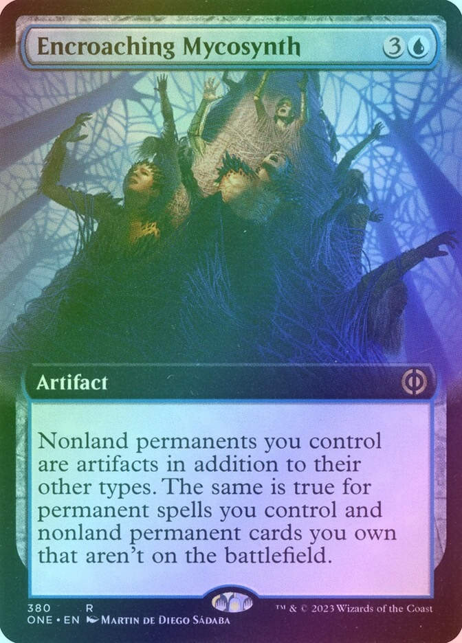 Encroaching Mycosynth (ONE) (380) / Extended Art / Foil