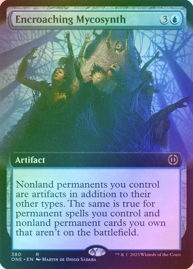 Encroaching Mycosynth (ONE) (380) / Extended Art / Foil
