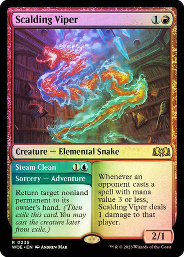 Scalding Viper // Steam Clean (woe) / Foil