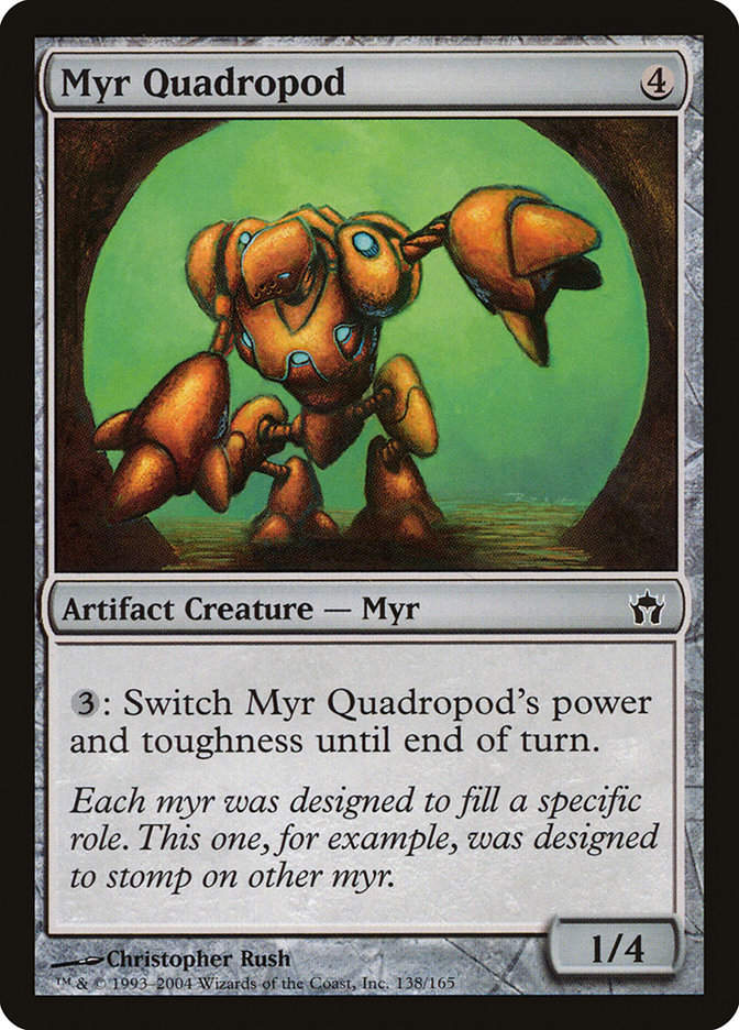 Myr Quadropod (5DN) (138) / Foil