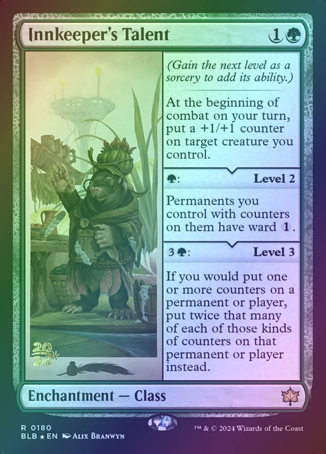 Innkeeper's Talent (PBLB) (180s) / Foil