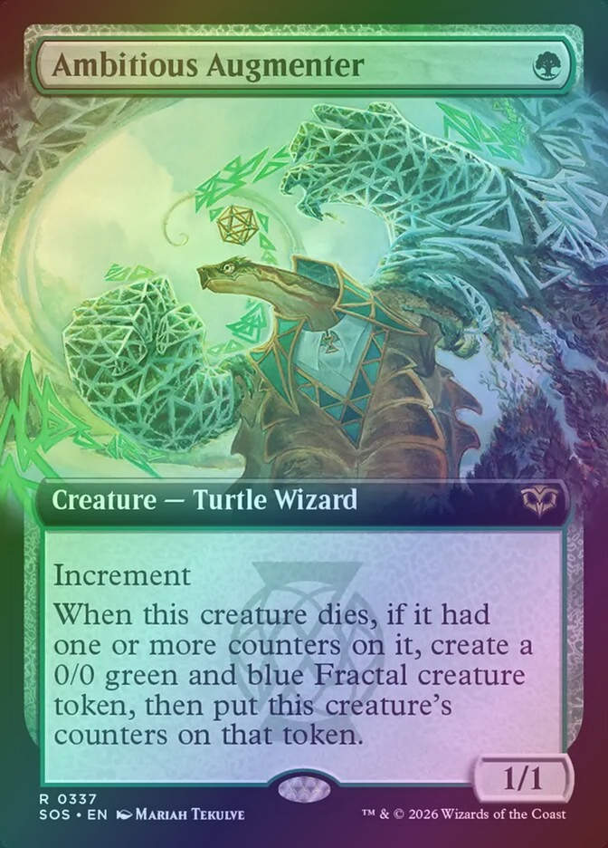 Ambitious Augmenter (SOS) (337) / Extended Art / Foil