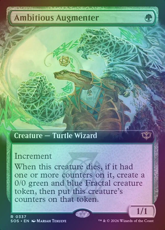 Ambitious Augmenter (SOS) (337) / Extended Art / Foil