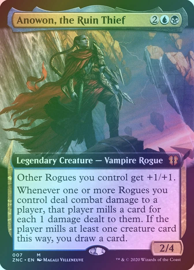 Anowon, the Ruin Thief (ZNC) (7) / Extended Art / Foil