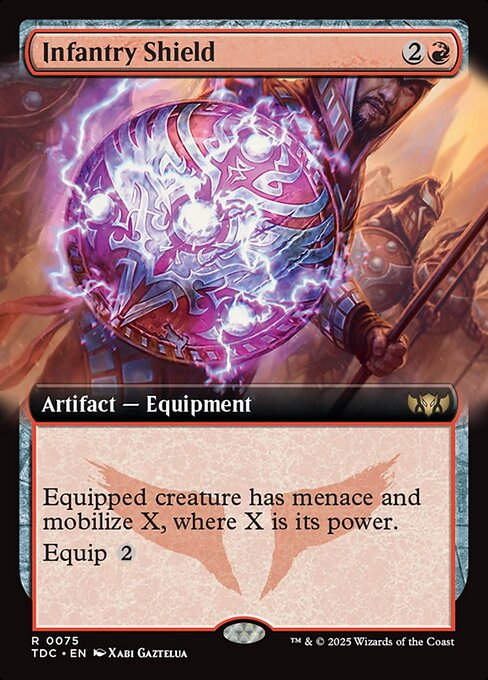 Infantry Shield (TDC) (75) / Extended Art