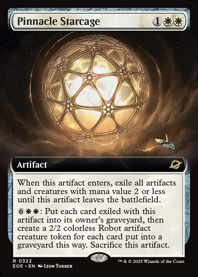 Pinnacle Starcage (EOE) (322) / Extended Art