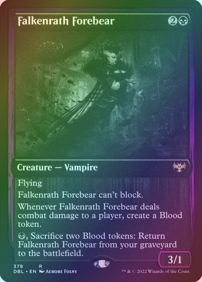 Falkenrath Forebear (DBL) (378) / Foil