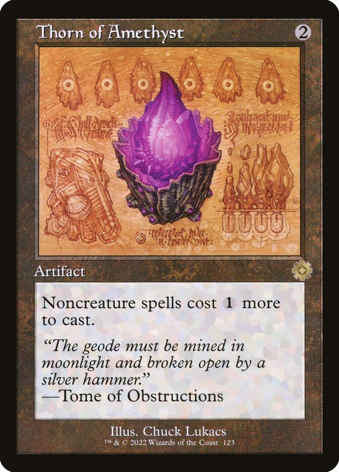 Thorn of Amethyst (BRR) (123) / Schematic