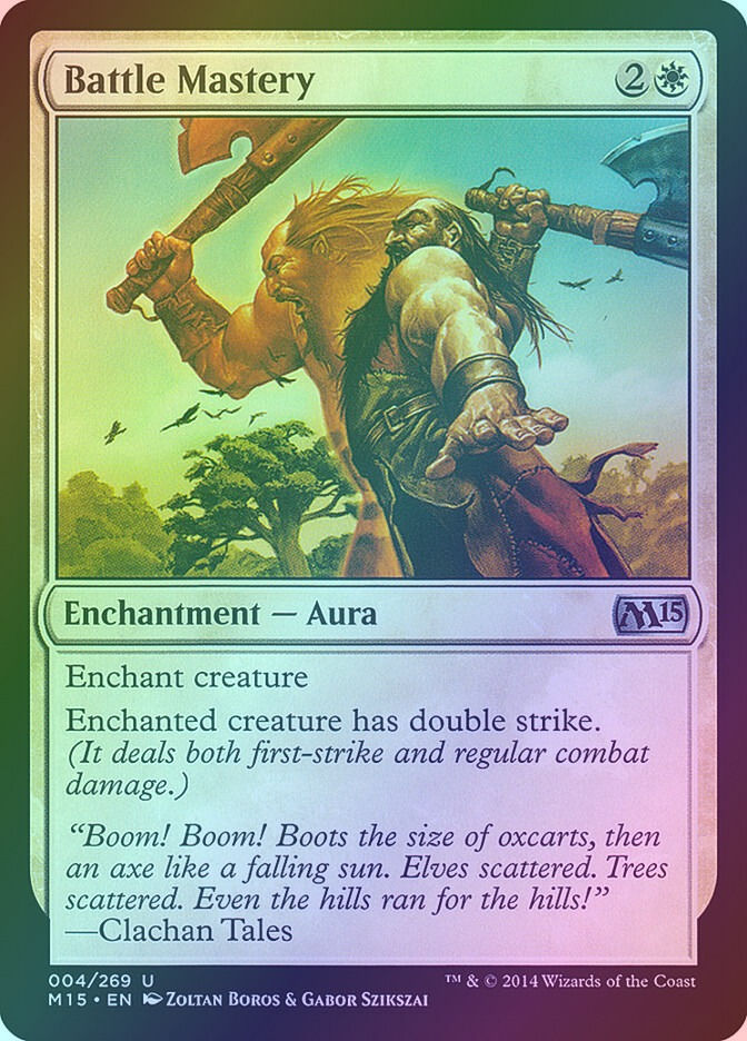 Battle Mastery (M15) (4) / Foil