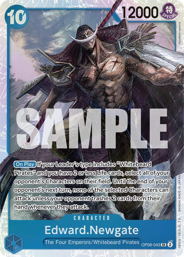 Edward.Newgate (OP08-043) / Foil