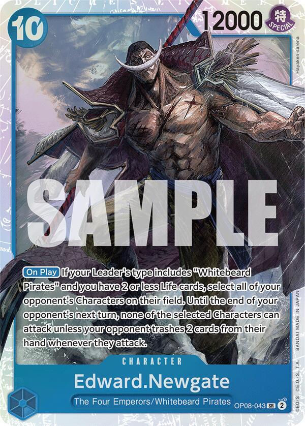 Edward.Newgate (OP08-043) / Foil