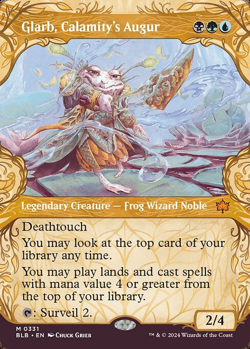 Glarb, Calamity's Augur (blb) (331) / Showcase