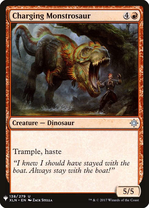 Charging Monstrosaur (PLST) (XLN-138)