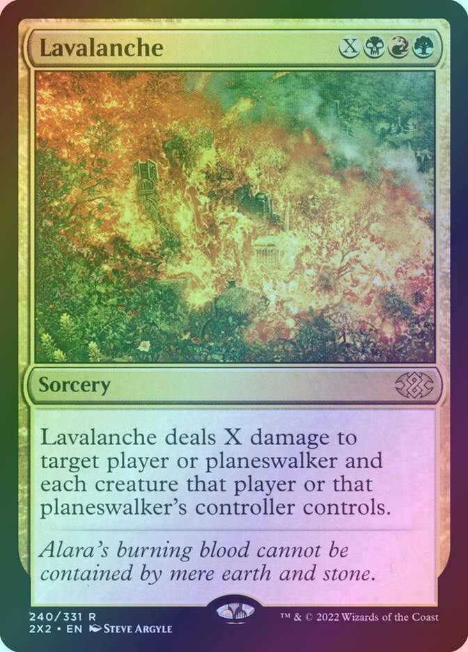 Lavalanche (2X2) (240) / Foil