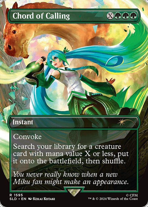 Chord of Calling (SLD) (1595) / Foil / Borderless