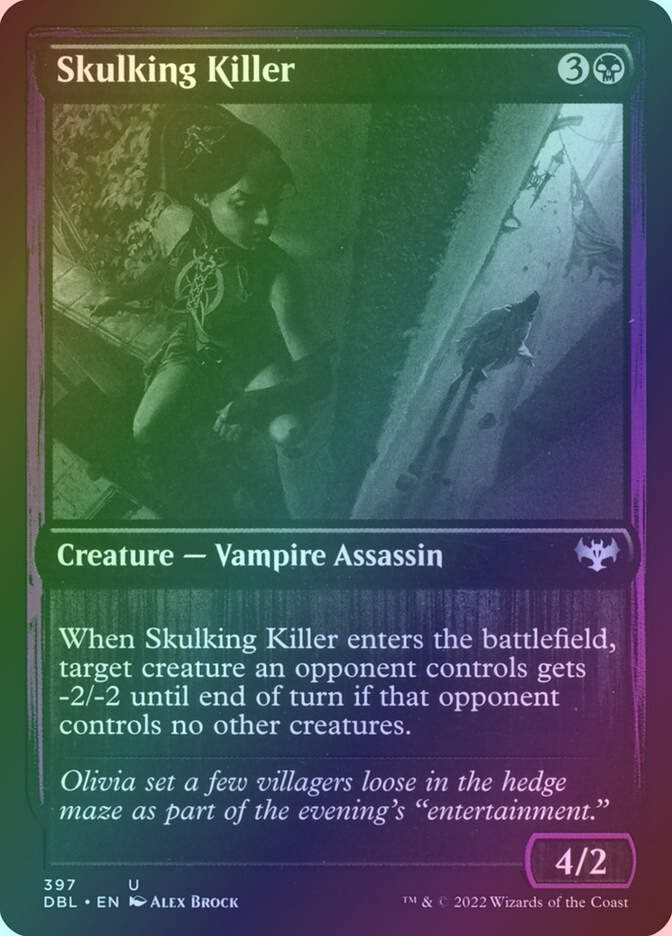 Skulking Killer (DBL) (397) / Foil