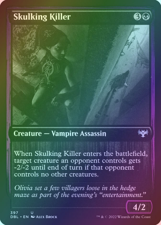 Skulking Killer (DBL) (397) / Foil