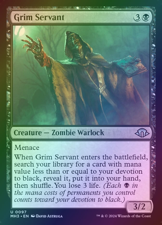 Grim Servant (MH3) (97) / Foil