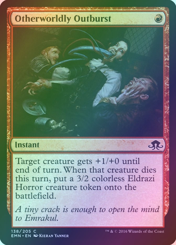 Otherworldly Outburst (EMN) (138) / Foil