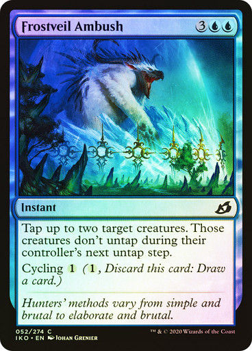 Frostveil Ambush (IKO) (52) / Foil