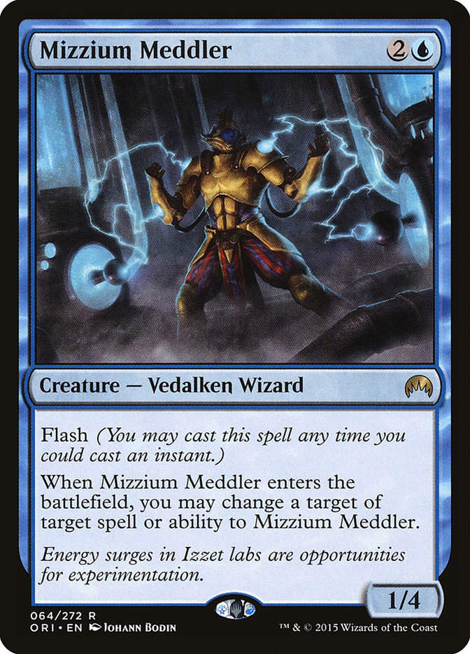 Mizzium Meddler (ORI) (64)