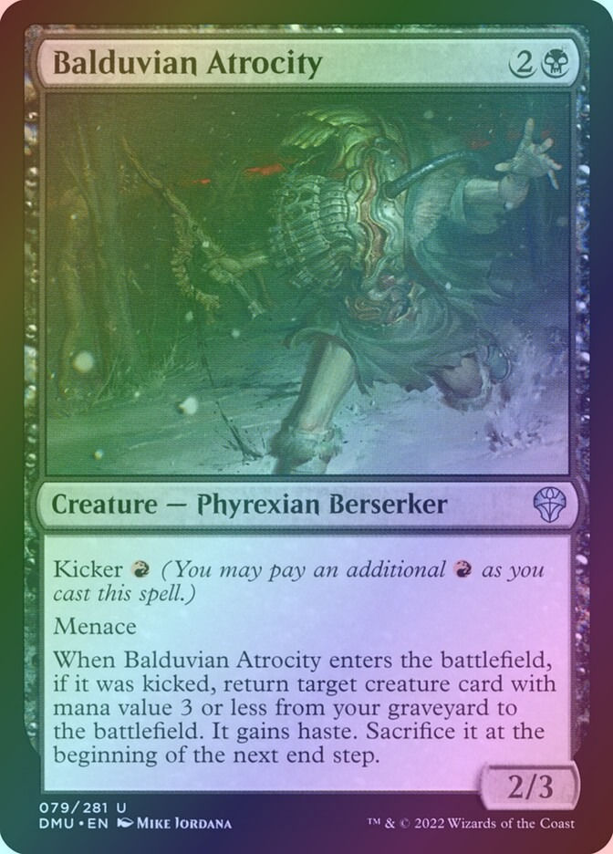 Balduvian Atrocity (DMU) (79) / Foil