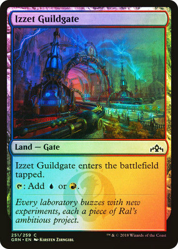 Izzet Guildgate (GRN) (251) / Foil