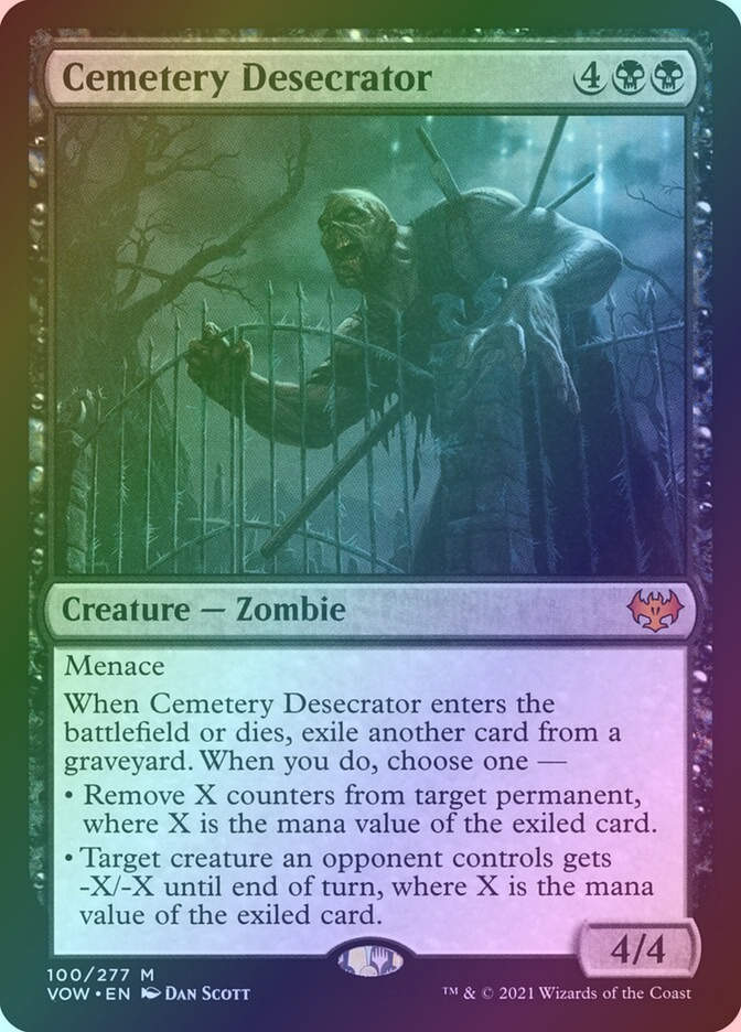 Cemetery Desecrator (VOW) (100) / Foil