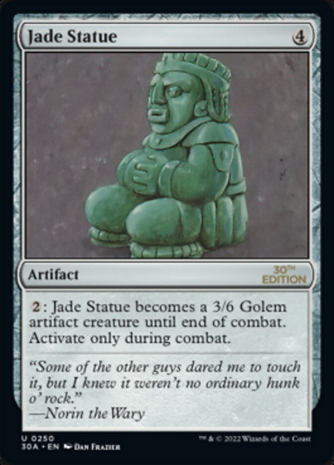 Jade Statue (30a)