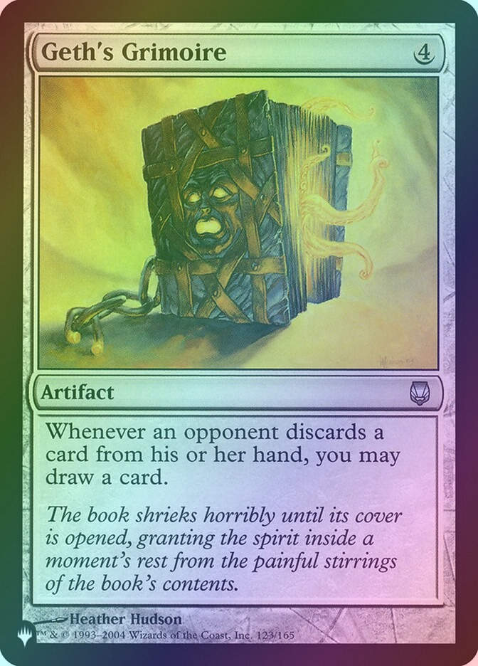 Geth's Grimoire (PLST) (DST-123) / Foil