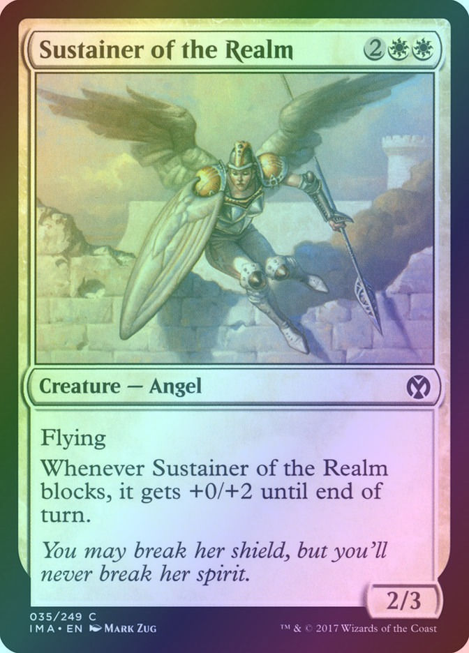 Sustainer of the Realm (IMA) (35) / Foil