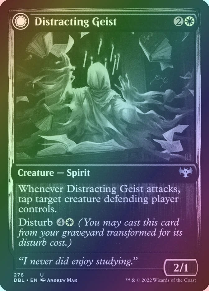 Distracting Geist // Clever Distraction (DBL) (276) / Foil