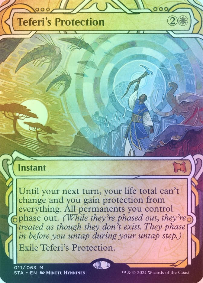Teferi's Protection (STA) (11) / Borderless / Showcase / Foil