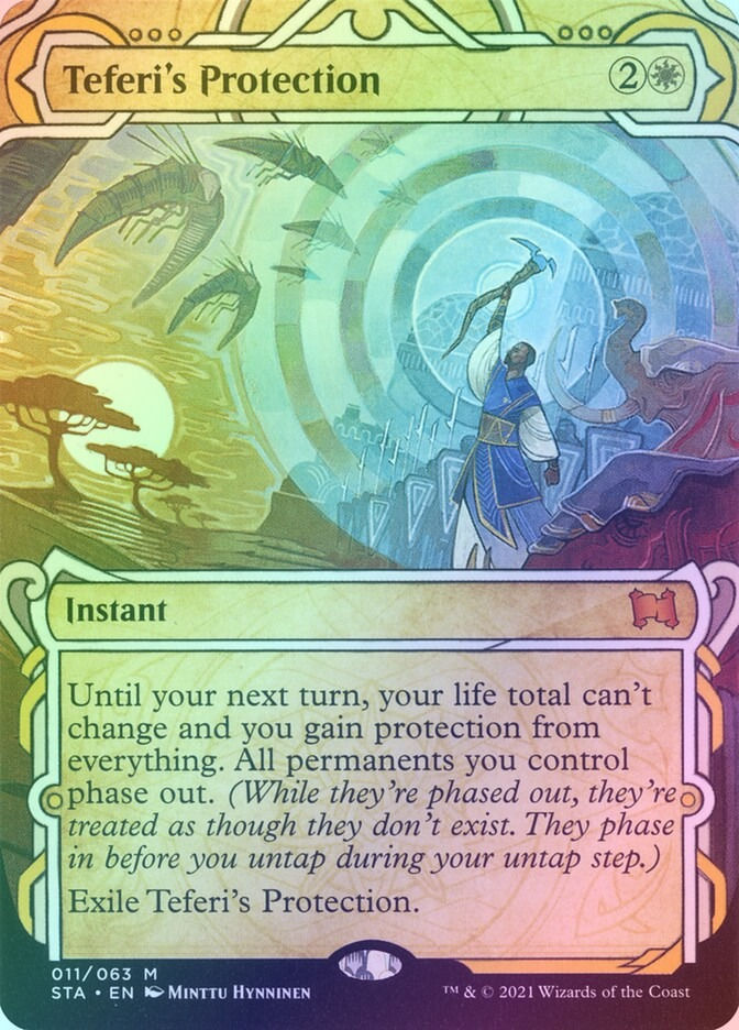 Teferi's Protection (STA) (11) / Borderless / Showcase / Foil