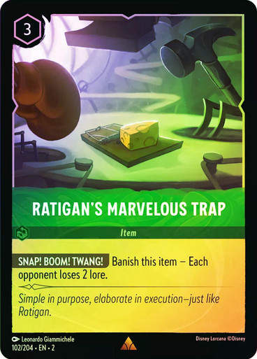 Ratigan's Marvelous Trap (LOR_ROF) / Foil