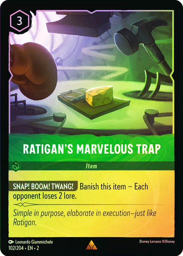 Ratigan's Marvelous Trap (LOR_ROF) / Foil
