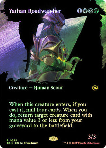 Yathan Roadwatcher (TDM) (375) / Foil / Showcase BL