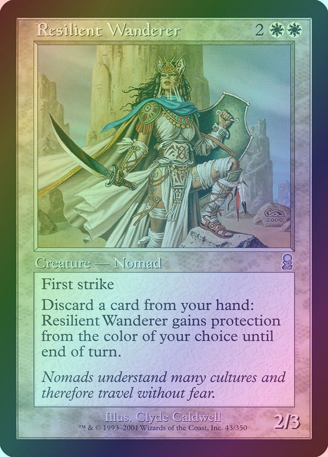 Resilient Wanderer (ODY) (43) / Foil