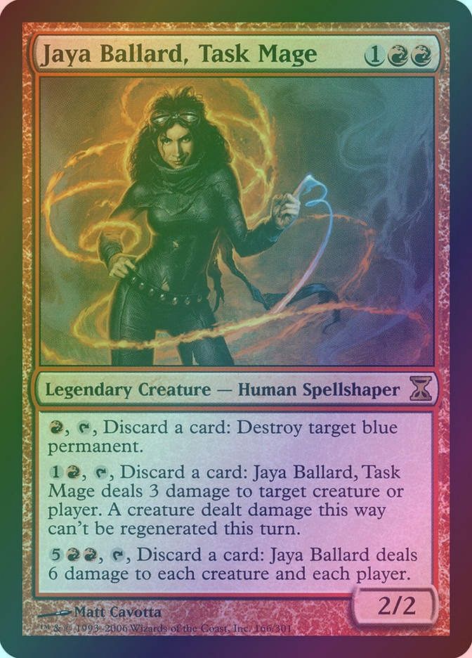 Jaya Ballard, Task Mage (TSP) (166) / Foil