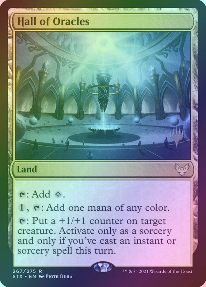 Hall of Oracles (PSTX) (267p) / Foil