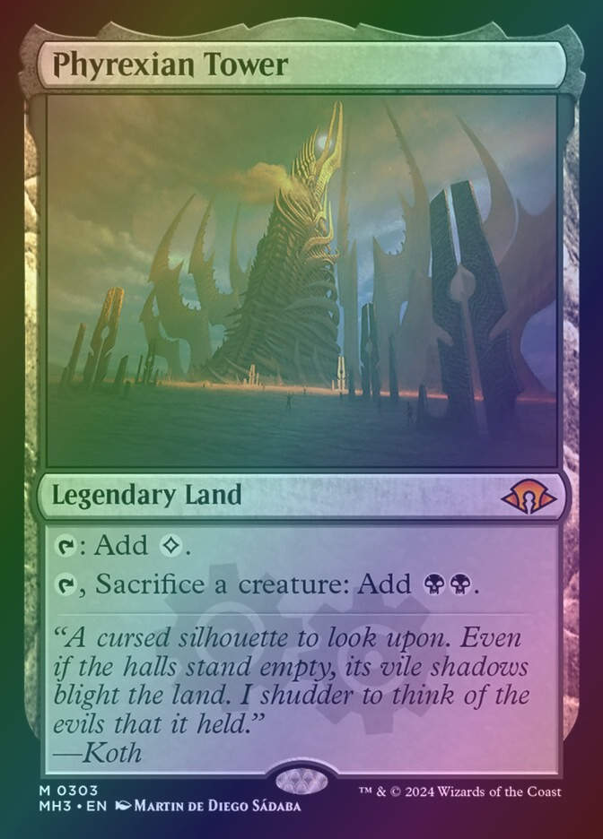 Phyrexian Tower (MH3) (303) / Foil