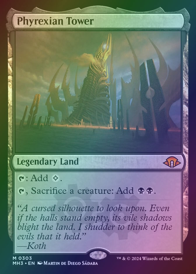 Phyrexian Tower (MH3) (303) / Foil