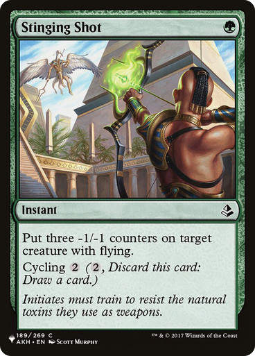 Stinging Shot (PLST) (AKH-189)