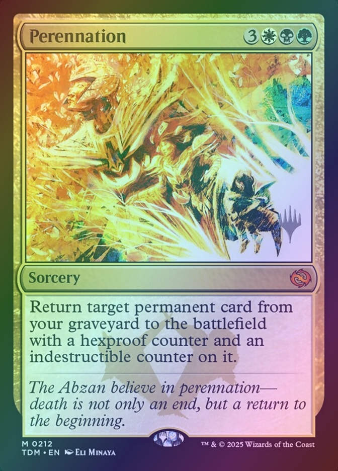 Perennation (PTDM) (212p) / Foil